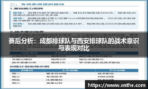 赛后分析：成都排球队与西安排球队的战术意识与表现对比